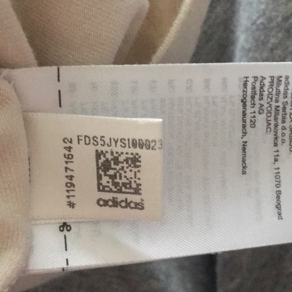 Adidas Cropped Top - Long Sleeve (XS) - Picture 8 of 9